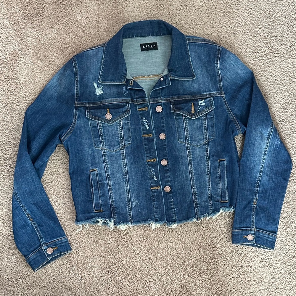 Rise Jean Jacket Large